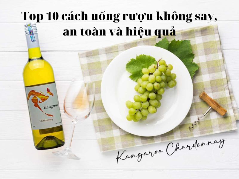 Top 10 cách uống rượu không say, an toàn và hiệu quả